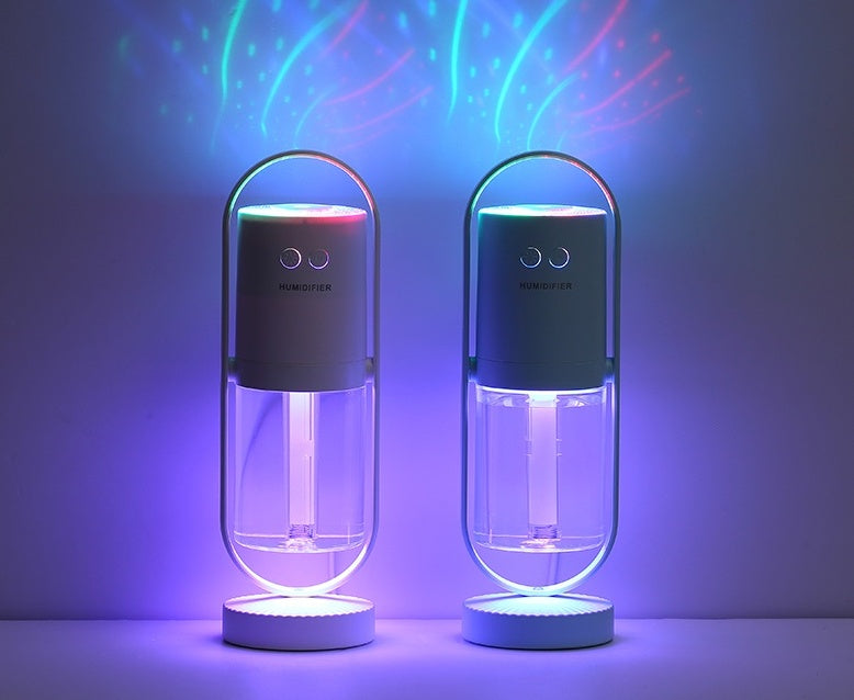 Air Humidifier for Home with Projection Night Lights