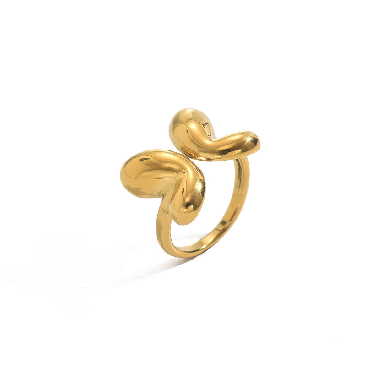 Lxalry Gold Butterfly Ring