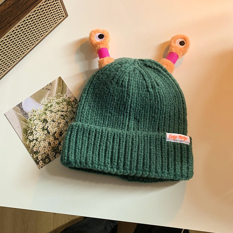 Funny Frog Knitted Beanies