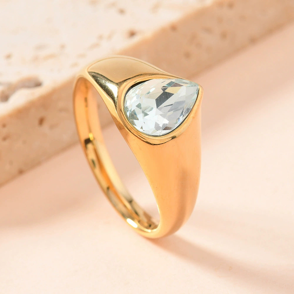 Colorful Rhinestone Ring