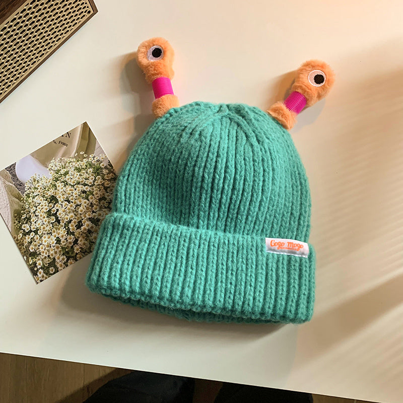 Funny Frog Knitted Beanies