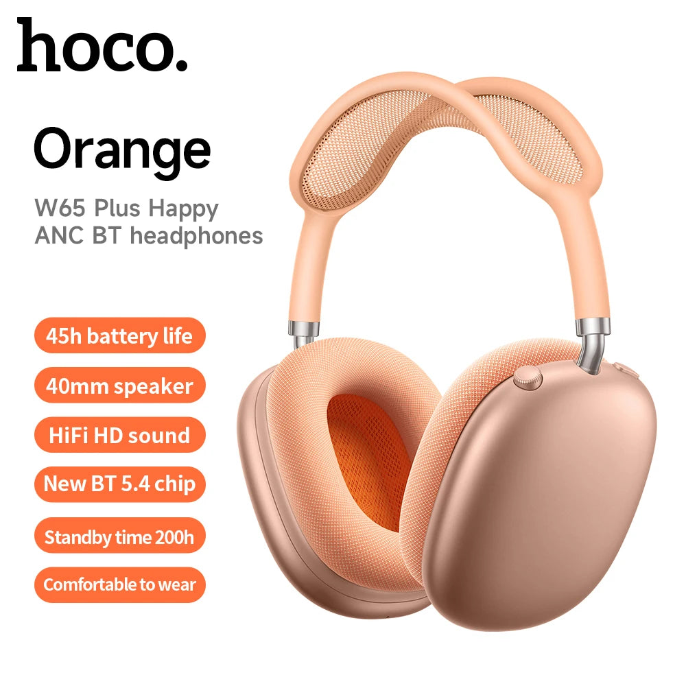 Noise Reduction Bluetooth Headphones