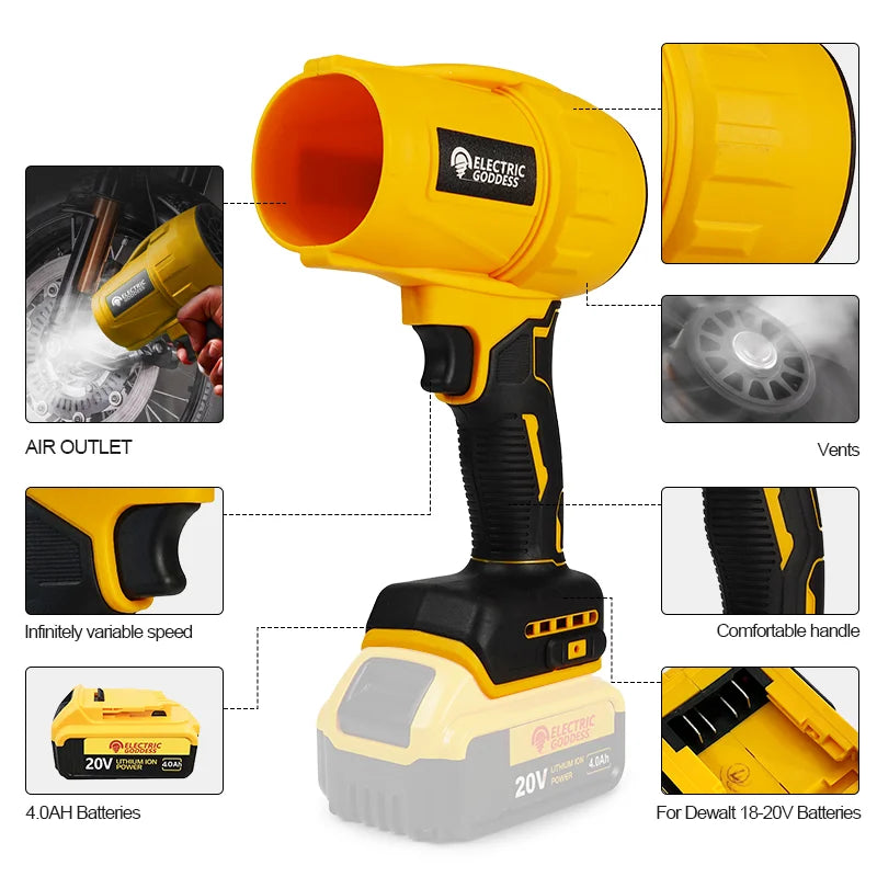 1500W Electric Brushless Air Blower