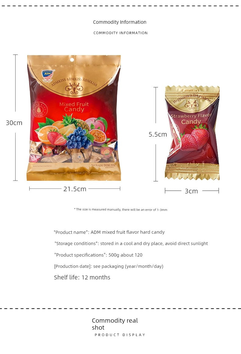 Full Moon Mixed Fruit Flavored Hard Candy