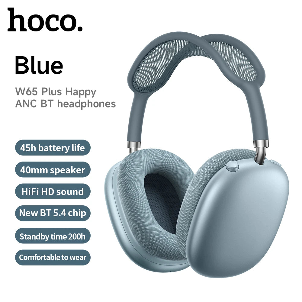 Noise Reduction Bluetooth Headphones