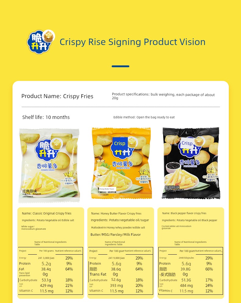 Crisp Honey Satisfy the Appetite Snack Casual Food Chips