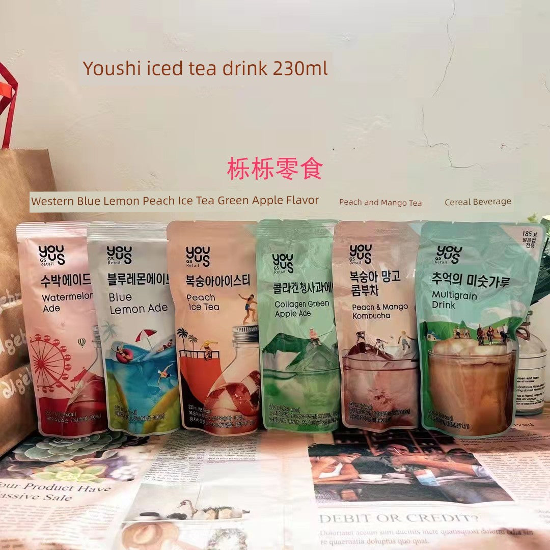 South Korea GS25 Youshi Convenience Store Instant Drinks