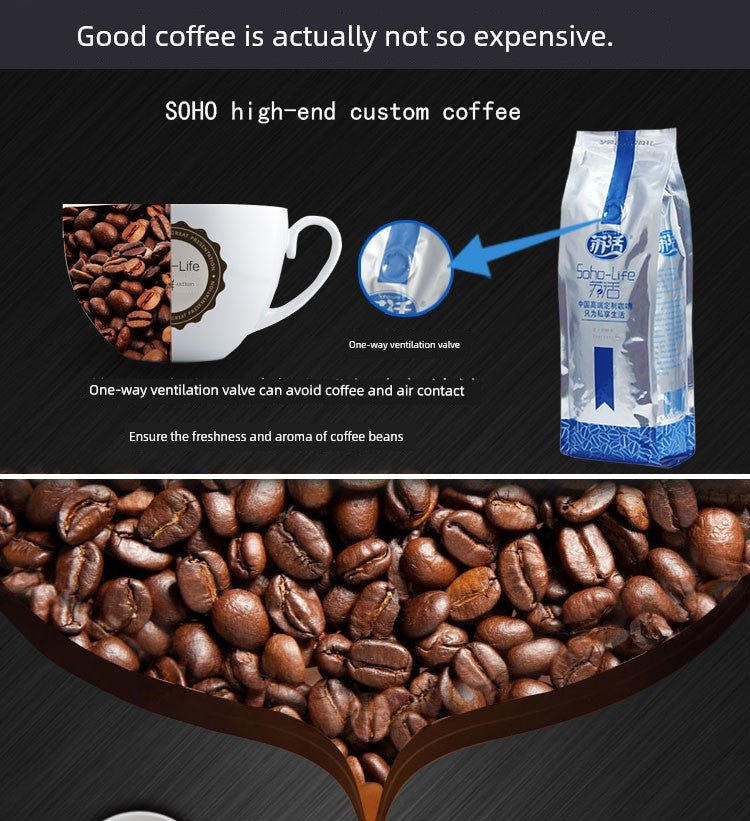 Soho Life Extra Thick Italian Ground Latte Coffee Beans