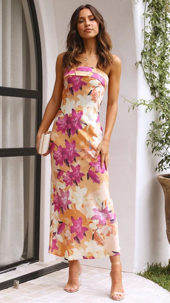 Long Dress with Backless Design