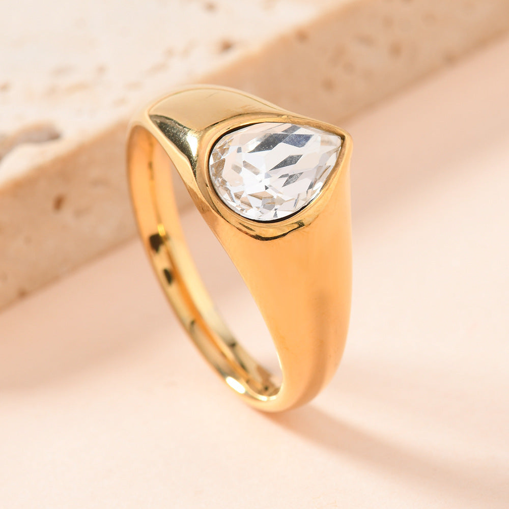 Colorful Rhinestone Ring