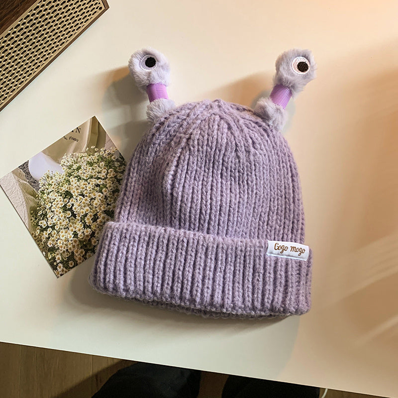 Funny Frog Knitted Beanies