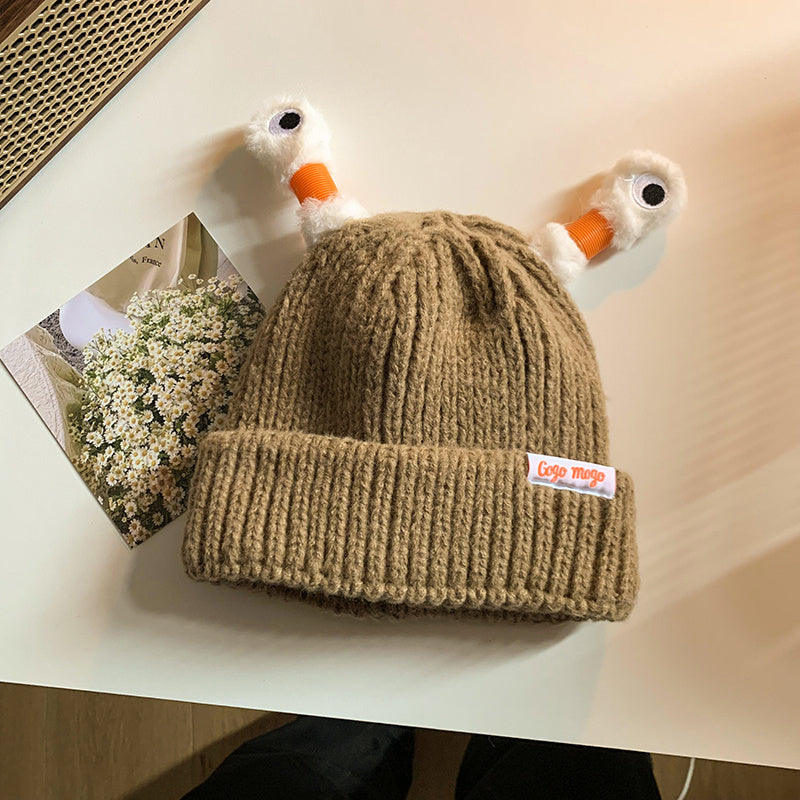 Funny Frog Knitted Beanies