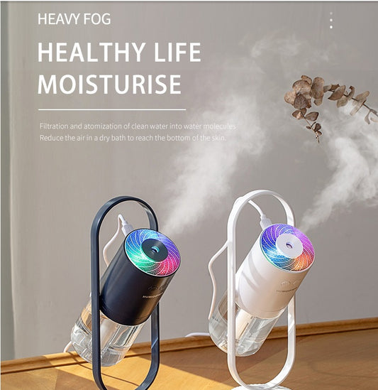 Air Humidifier for Home with Projection Night Lights