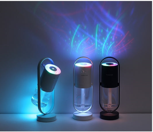 Air Humidifier for Home with Projection Night Lights
