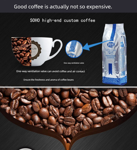 Soho Life Extra Thick Italian Ground Latte Coffee Beans